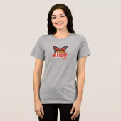 女性エンパワメントTシャツ トライブレンドTシャツ (正面全面)