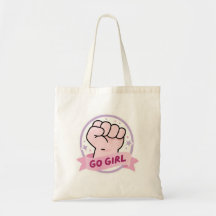 女性エンパワーメントトートバッグ