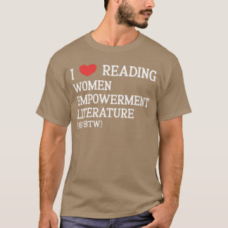 女性エンパワーメント文学が好き 65 ところでパフォーマンス Tシャツ
