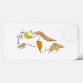 女性エンパワーメント フェイスラインアート 引用符 Case-Mate iPhoneケース (裏面 (横))