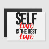 女性エンパワーメントTシャツ – Self Love Is 最高の (正面/裏面)