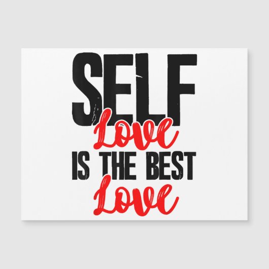 女性エンパワーメントTシャツ – Self Love Is 最高の (正面)