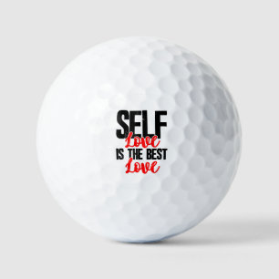 女性エンパワーメントTシャツ – Self Love Is 最高の ゴルフボール