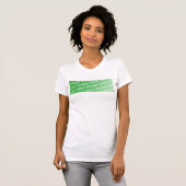 女性カジュアルなタンクトップ Tシャツ (正面フル)