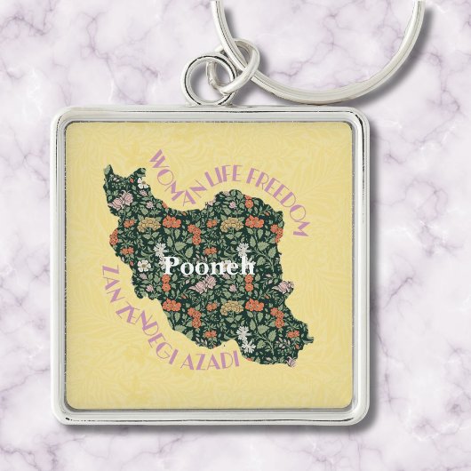 女性カスタムフェミ感動的ニストへの贈り物 キーホルダー