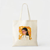 女性カッコいいトートバッグ トートバッグ (正面)