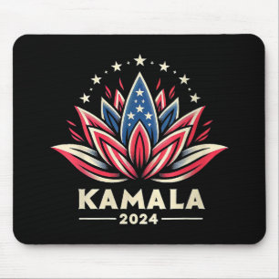 女性カマラ・ハリス2024年大統領選挙活動家用アメ マウスパッド
