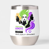 女性カラフルIWDの様式化トリオ2025 (背面)