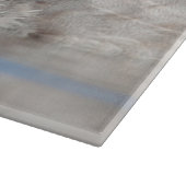 女性カンヴァスバックアヒルのプロフィール カッティングボード (角)