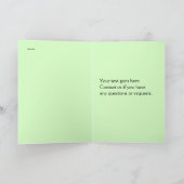 女性ガーデかわいらしナークラシックフランスのスイス美術 シーズンカード (内部)