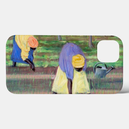 女性ガーデニング2005 Case-Mate iPhoneケース (裏面 (横))