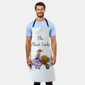 女性ガーデニング エプロン (着用した状態)