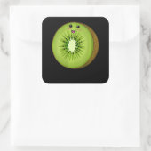 女性キウイ衣装フードフルーツハロウィーン怠惰な簡単 スクエアシール (バッグ)