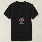 女性キャンセル月次定期購読マイ子宮ファンン Tシャツ (デザイン正面)