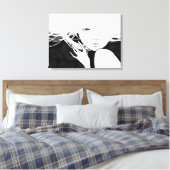 女性キャンバスプリント キャンバスプリント (インサイチュ (寝室))