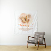 『女性キリスト教蝶聖書』感謝の気持ち  タペストリー (インサイチュ)