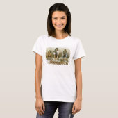 女性グラインディングコーン,ラグーナのプエブロ, c.1905 (col) tシャツ (正面フル)