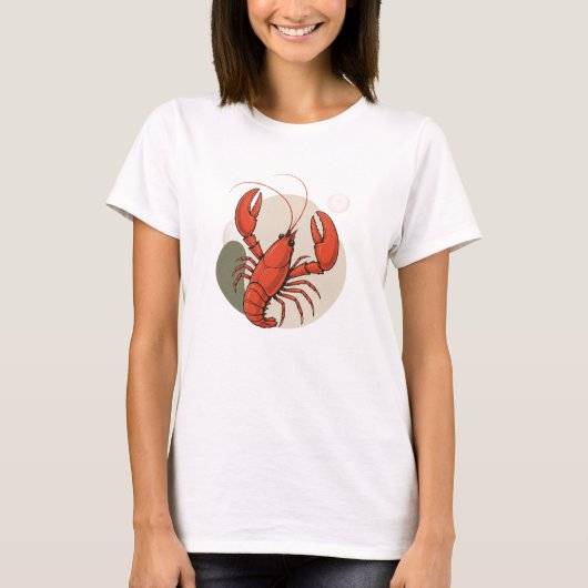 女性グリルマスターBBQ Tシャツ (正面)