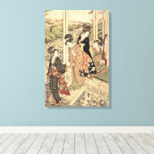 女性グループ キャンバスプリント (インサイチュ (ウッドフロア))