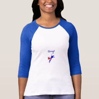 女性グログ! 信号器のTシャツ Tシャツ