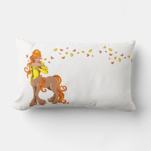 女性ケンタウルス ランバークッション (正面)