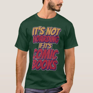 女性コミック好きのための面白Tシャツ 漫画は片付けない Tシャツ