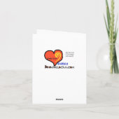 女性ゴルファーのシルエットのカスタマイズ可能なグリーティングカード シーズンカード (裏面)