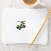 女性ゴルファー用カート ラベル (インサイチュ)