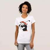 女性ゴルフ - ゴルフTシャツ Tシャツ (正面フル)