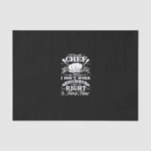 女性シェフはもちろん男性としては懸命ではない 薄葉紙 (正面)