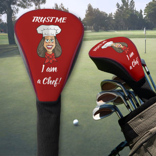 女性シェフゴルフヘッドカバー ゴルフヘッドカバー