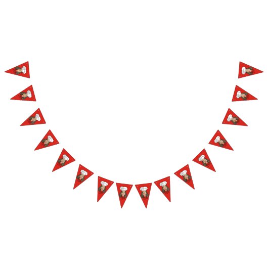 女性シェフ バンティングフラッグ (全)