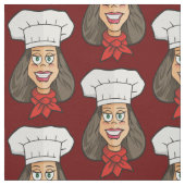 女性シェフ ファブリック (見本)