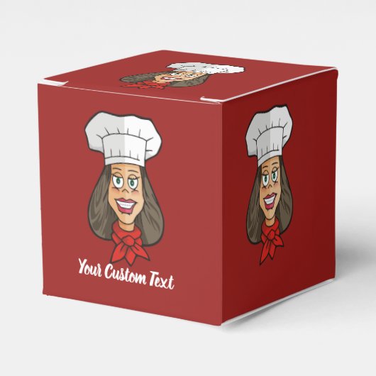 女性シェフ フェイバーボックス (正面サイド)