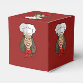 女性シェフ フェイバーボックス (裏面サイド)