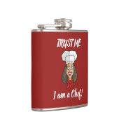 女性シェフ フラスク (右)