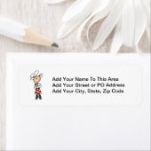 女性シェフ ラベル (インサイチュ)