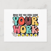 女性シナモロールが良い時転が間Vネックを解放 ポストカード (正面)