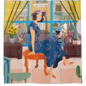 女性シャワーカーテン シャワーカーテン (正面)