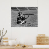 女性シャープシューター， 1920年代 ポスター (キッチン)