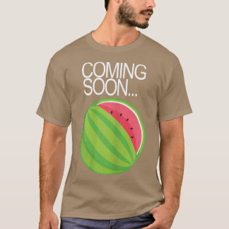 女性ジェンダー明らかに妊娠の発表ベビー Tシャツ