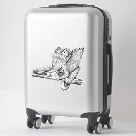 女性ジャクソンのカメレオン シール (スーツケース)