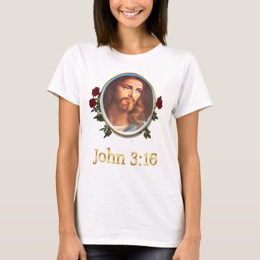 女性ジョン3:16 Tシャツ (正面)
