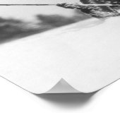 女性スキーヤー2 ポスター (角)