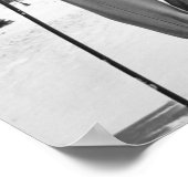 女性スキーヤー ポスター (角)