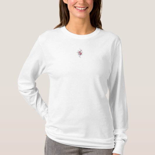 女性スタイルとデザインのTシャツ Tシャツ (正面)