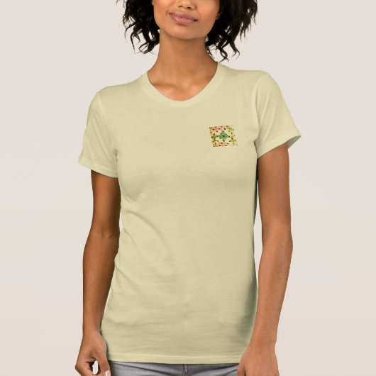 女性スタイルとデザインのTシャツ Tシャツ (正面)