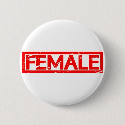 女性スタンプ 缶バッジ (正面)
