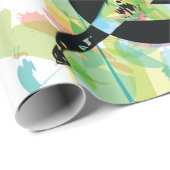 女性ストレッチイラストレーション ラッピングペーパー (ロールコーナー)