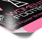 女性スポーツにおけるフェミニズム フォトプリント            (角)